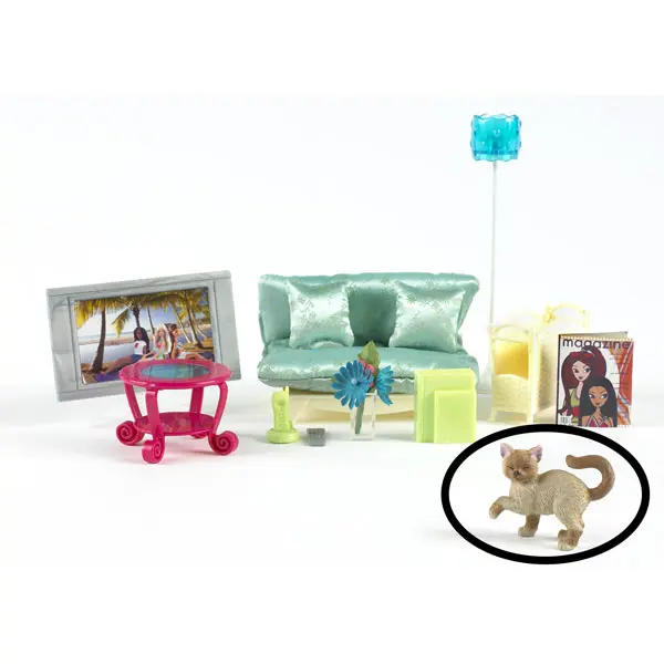 Futon and Table Living Room Playset K8608