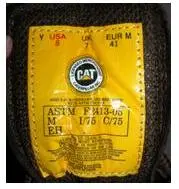 Recalled Logger Boot Label