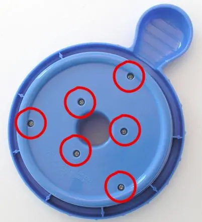 Learning Pots & Pans screw locations