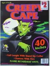 Recalled Halloween Costume in Package