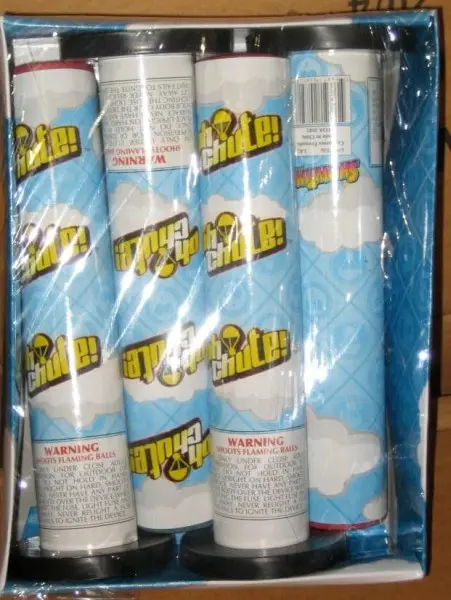 Recalled Fireworks