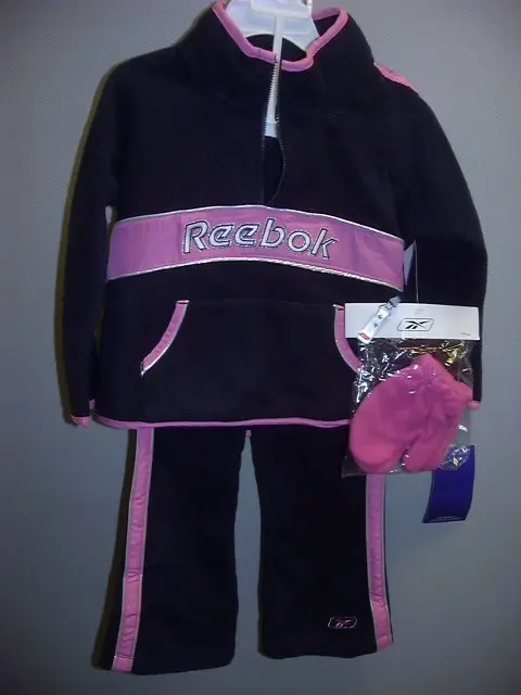 Pullover/Pant Set and Matching Mitten