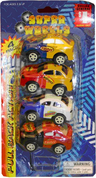 Recalled Super Wheels Toy Cars
