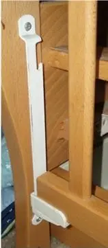 Recalled crib hardware