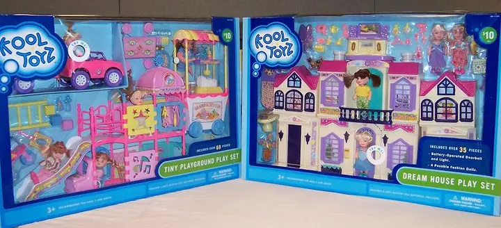 Recalled Tiny Playground Set and Dream House Play Set