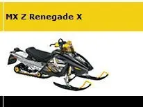 MX Z Renegade X Snowmobile