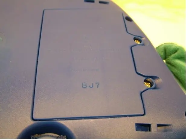 Date code on battery compartment