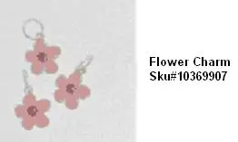 Recalled Flower Charm SKU# 10369907r