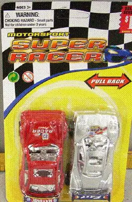 Recalled Super Racer Toy Cars