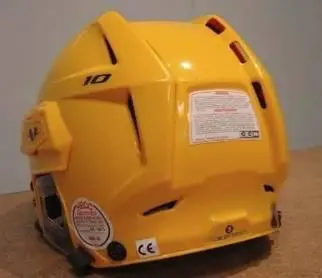 Recalled Hockey Helmet