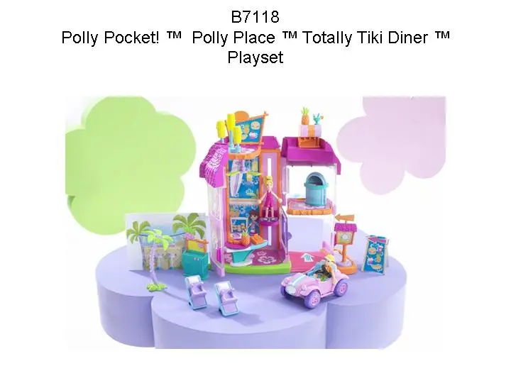 Polly Totally!™ Polly Place™ Totally Tiki Diner™ Playset