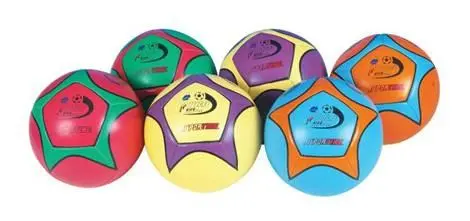 TechStitched™ SOCCER BALLS, Set of 6 (Standard Size 4)
