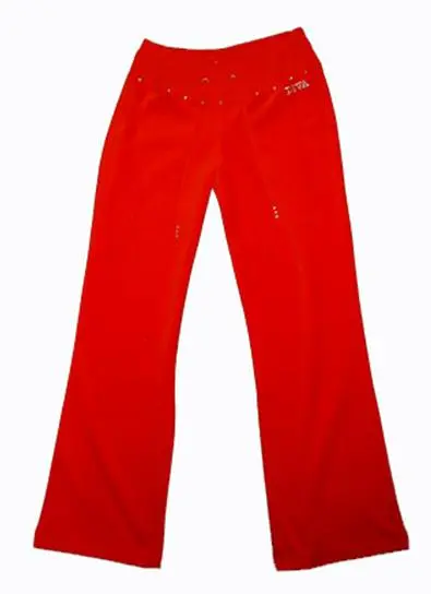 Matching Velour Pants