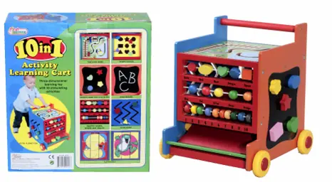 10-in-1 Activity Cart