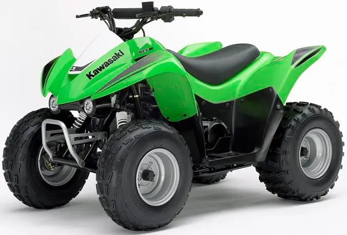 Recalled Kawasaki KFX90 ATV