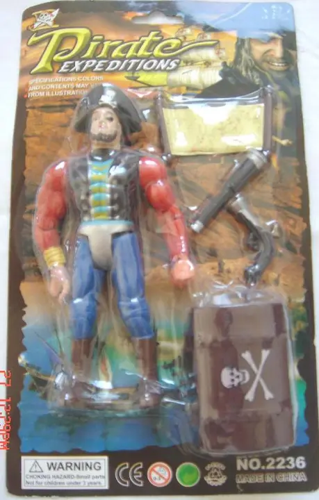 Recalled Pirate Expeditions with Treasure playset
