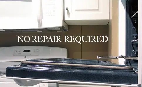Oven requiring no repair