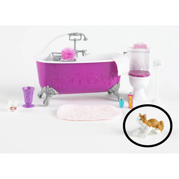 Bathtub and Toilet Playset K8607