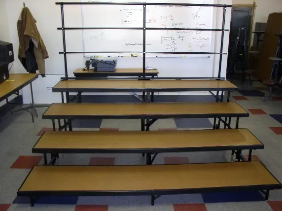Recalled Standing Choral Risers