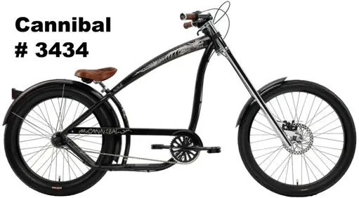 Recalled Cannibal #3434 bicycle