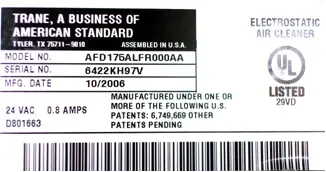 Identification of Serial Number