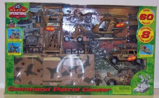 Command Patrol Center Recalled Toy Set