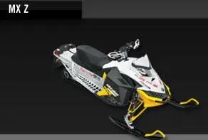 Recalled MXZ Snowmobile