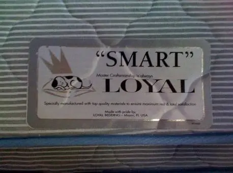 Recalled Mattress Set Label