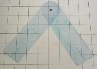 Recalled Angled Ruler