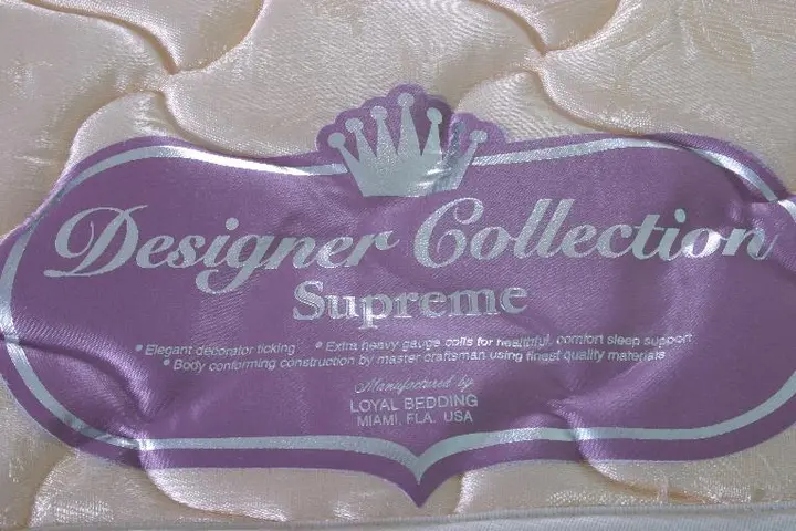 Recalled Mattress Set Label