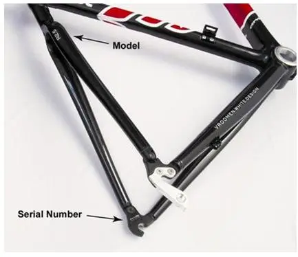 Recalled Bicycle Frame