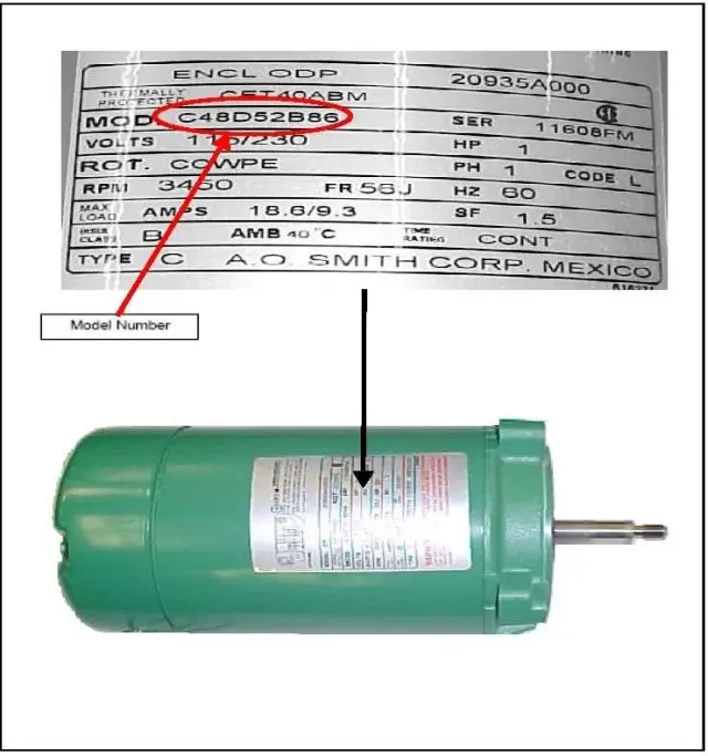 Recalled Water Pump Motor