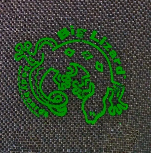 Underside of Body Board
