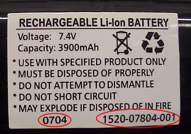 Date Code and Part Number
