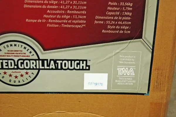 Ladder Stand Label