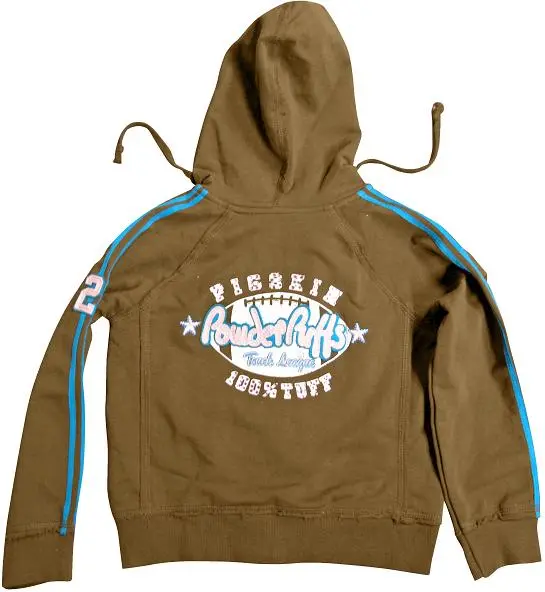 Powder Puffs Touch League Sweatshirt back