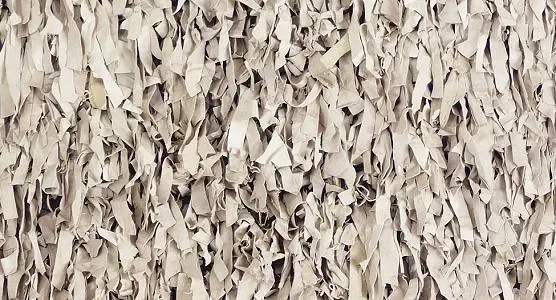 Recalled Shag Leather Rug