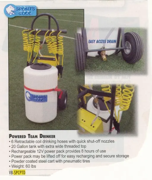 Recalled Powered Team Drinker Hydration Unit