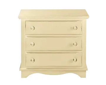 Recalled Antique White Cottage 3-Drawer Dresser