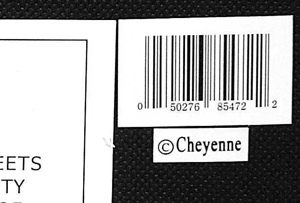UPC code detail