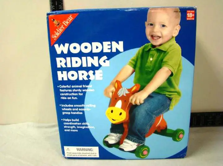 Recalled Wooden Riding Horse