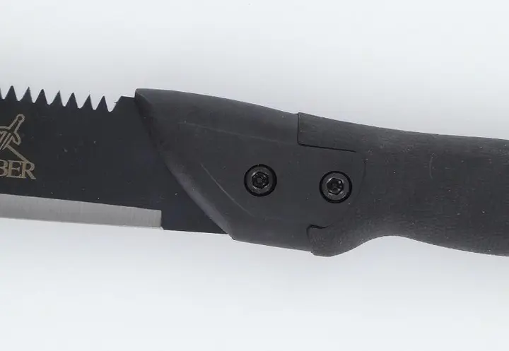 Close-up: Machete with the original handle - Included in this recall