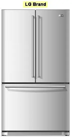 Recalled LG Brand Refrigerator