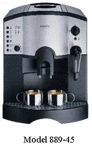 Recalled Espresso Maker Model 889-45