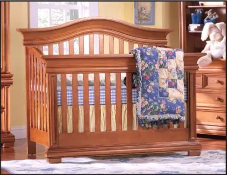 Recalled Majestic Curved Top Crib (Model # 9500)