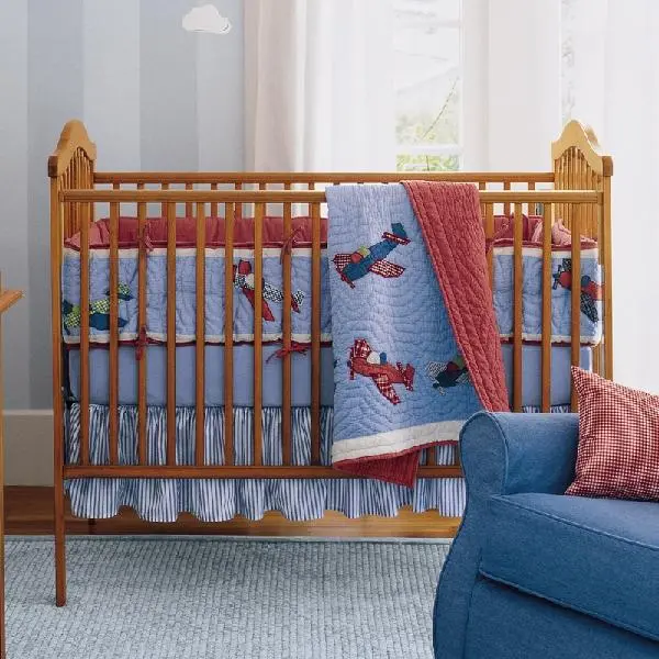 Recalled drop-side crib