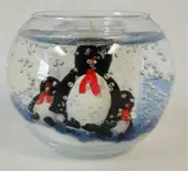 Round Shape with Penguins, Model #604