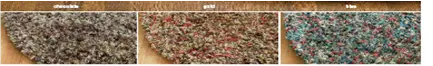 Recalled Rugs: Chocolate/Olive/Natural, Gold/Rust/Natural, Blue/Rust/Green/Natural