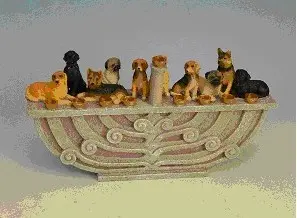 Recalled Dog Menorah