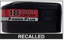 Recalled NiCad Battery Pack
